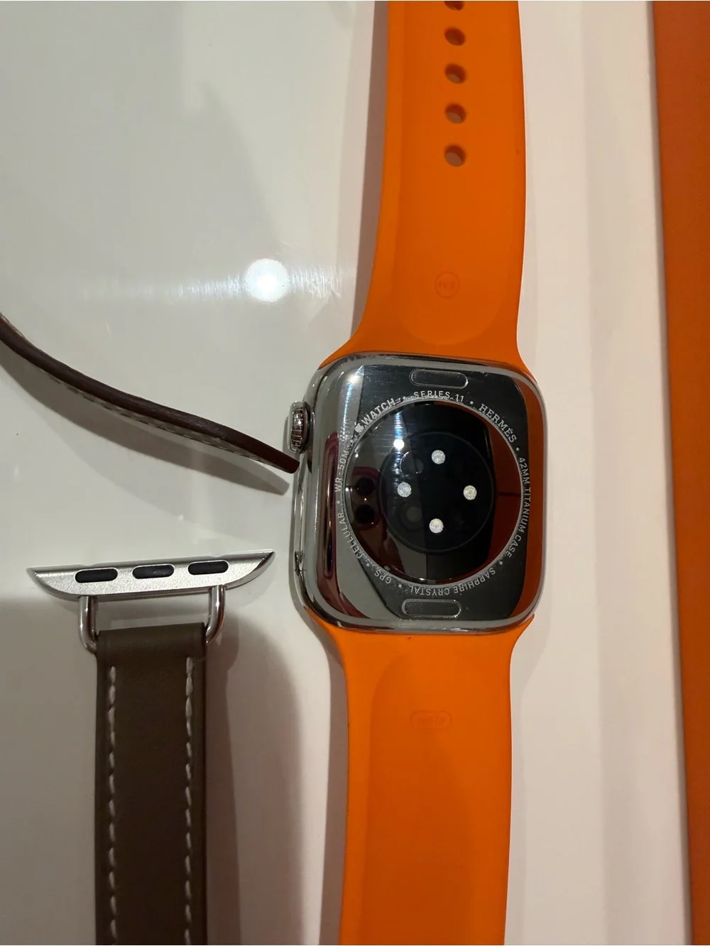 Hermes Apple Watch Series 11 Double Tour 42 mm